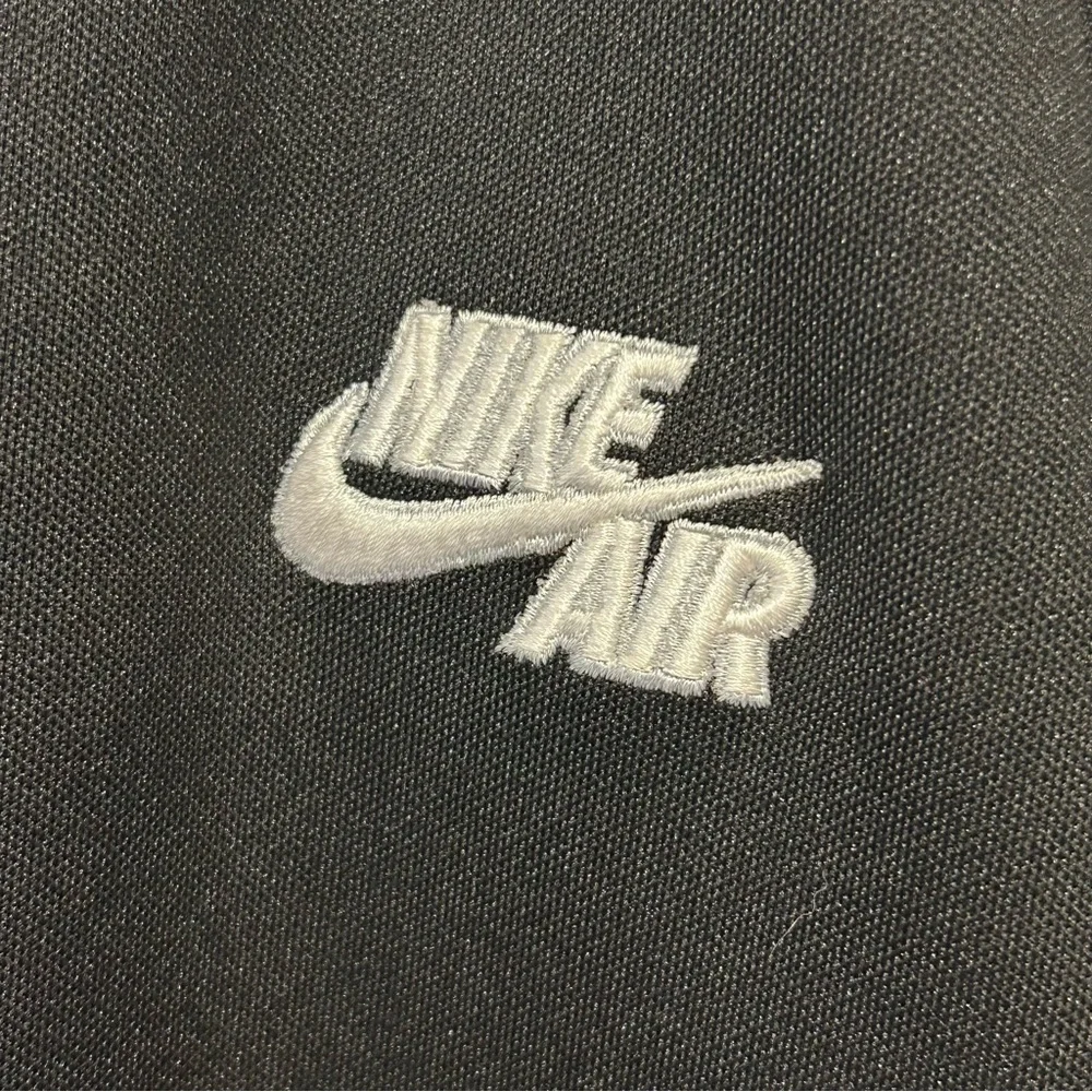 Nike Air Full Zip Men’s Track Jacket Black Sport Athletic Streetwear Sz XL